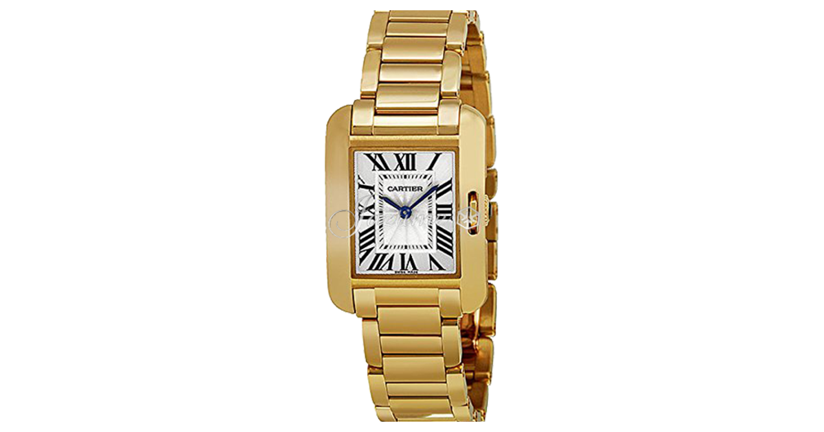 CARTIER W5310014 TANK ANGLAISE 18K YELLOW GOLD BRAND NEW
