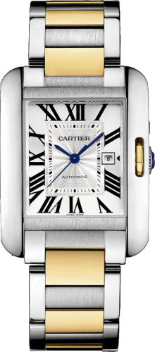 CARTIER W5310047 TANK ANGLAISE GOLD, STEEL - BRAND NEW
