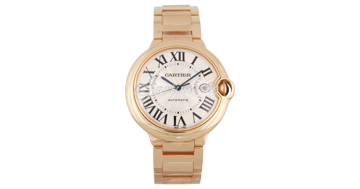 CARTIER W69006Z2 BALLON BLEU DE 42mm PINK GOLD BRAND NEW