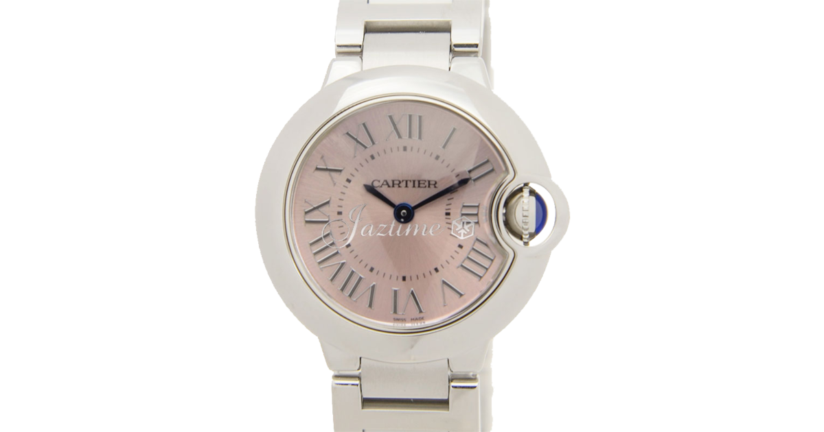 CARTIER W6920038 BALLON BLUE DE 28mm STAINLESS STEEL BRAND NEW