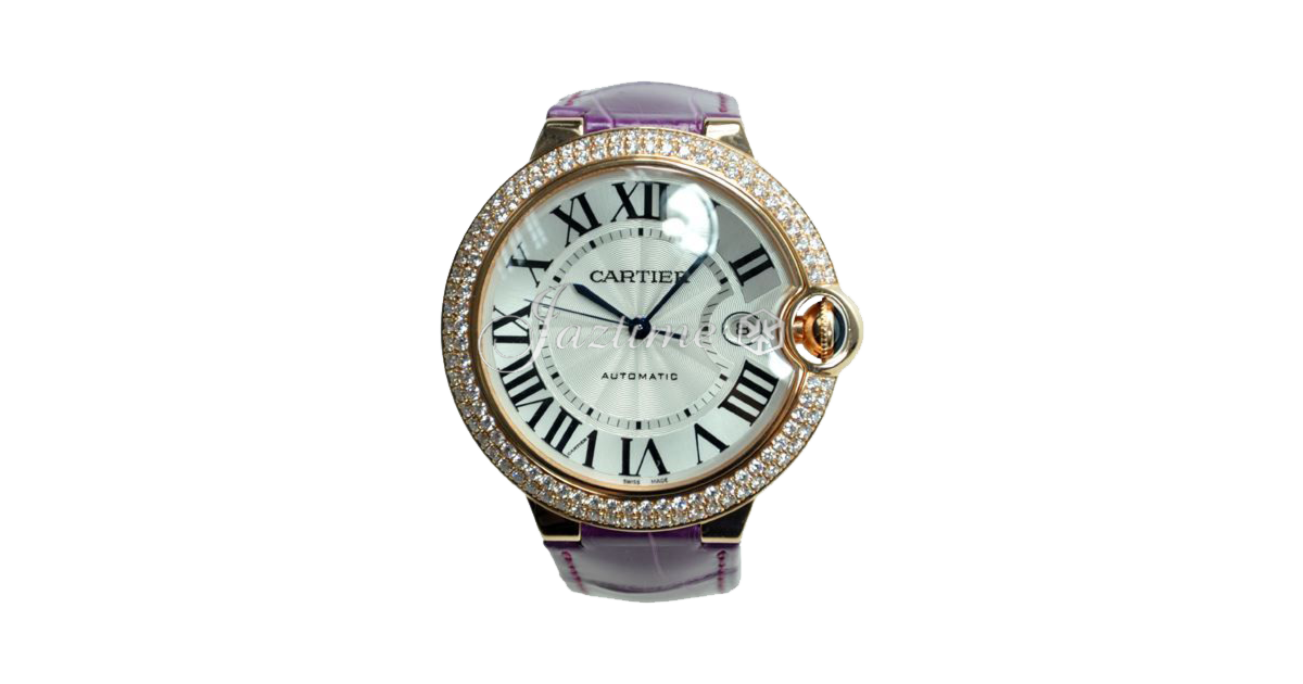 CARTIER WE900851 BALLON BLUE DE 42mm PINK GOLD BRAND NEW