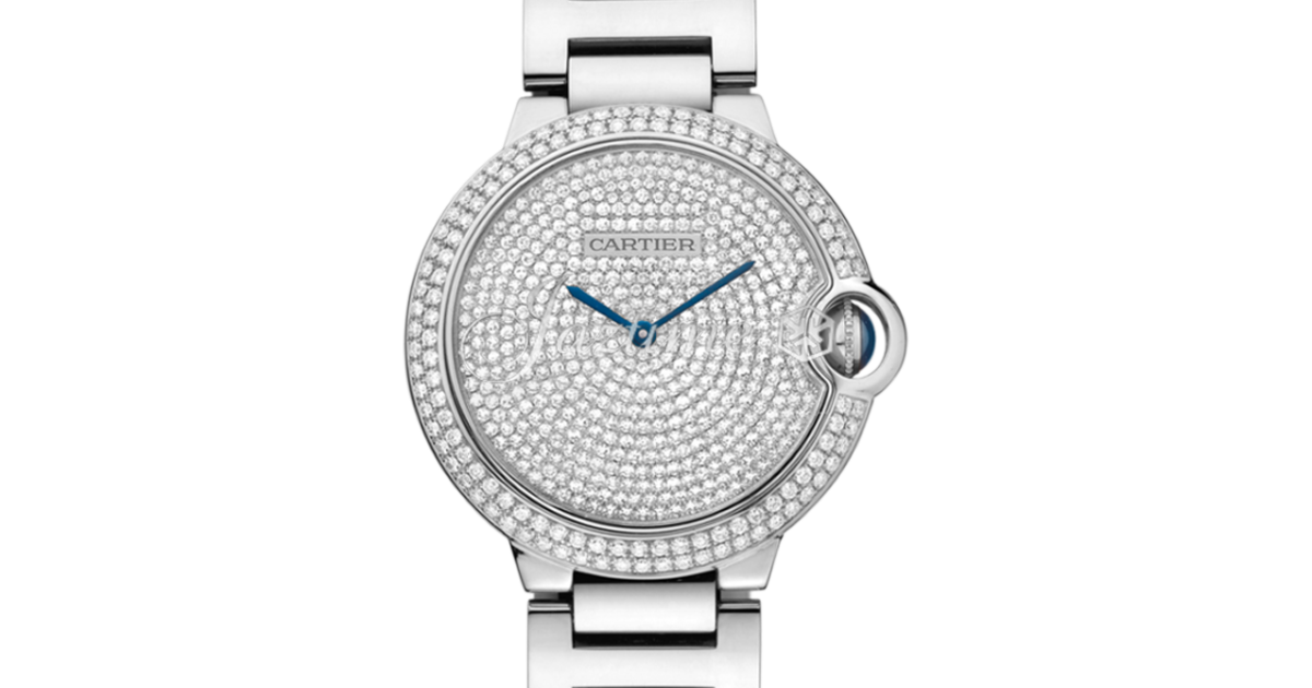 CARTIER WE902045 BALLON BLEU DE 36mm WHITE GOLD BRAND NEW