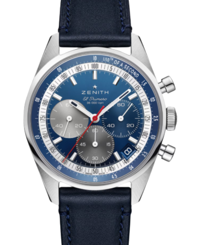 Zenith Chronomaster Original Steel A386 38mm Blue Dial 03.3200.3600/52.C910