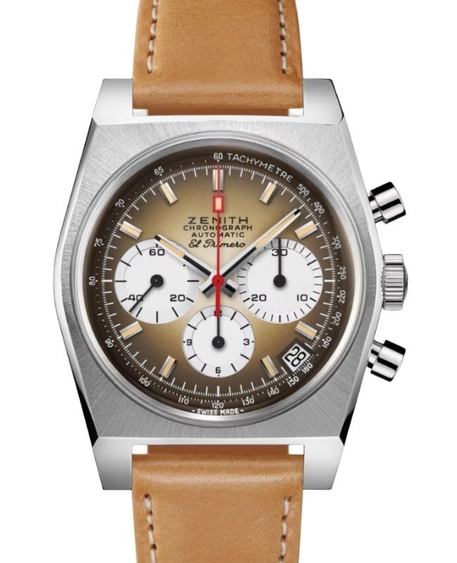 Zenith Chronomaster Revival El Primero A385 Steel 37mm Brown Dial 03.A384.400/385.C855