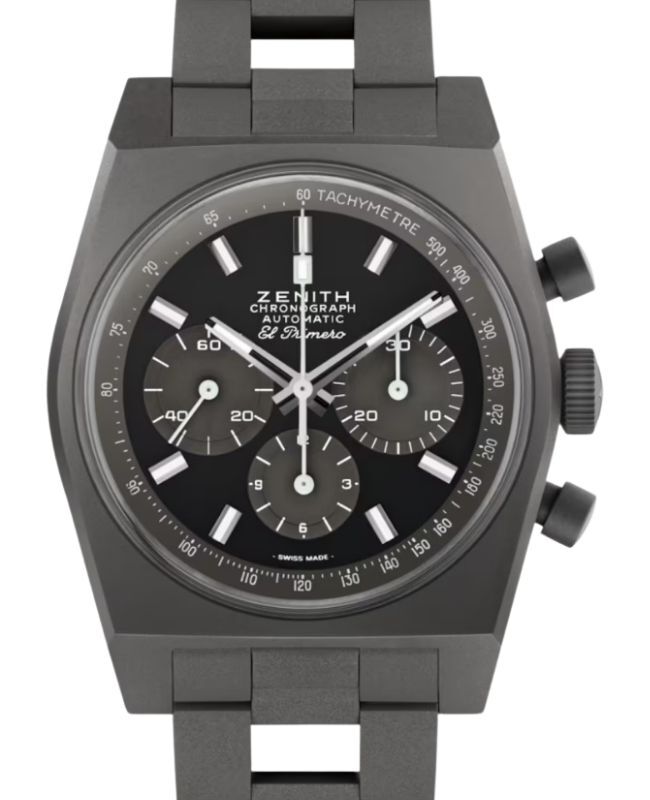 Zenith Chronomaster Revival Shadow Titanium 37mm Black Dial 97.T384.4061/21.M384