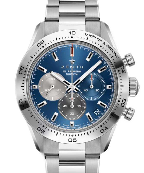 Zenith Chronomaster El Primero Sport Steel 41mm Blue Dial 03.3114.3600/51.M3100